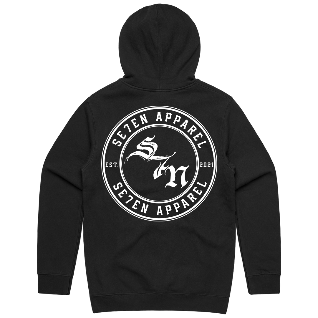 SEAL HOODIE - BLACK image 1