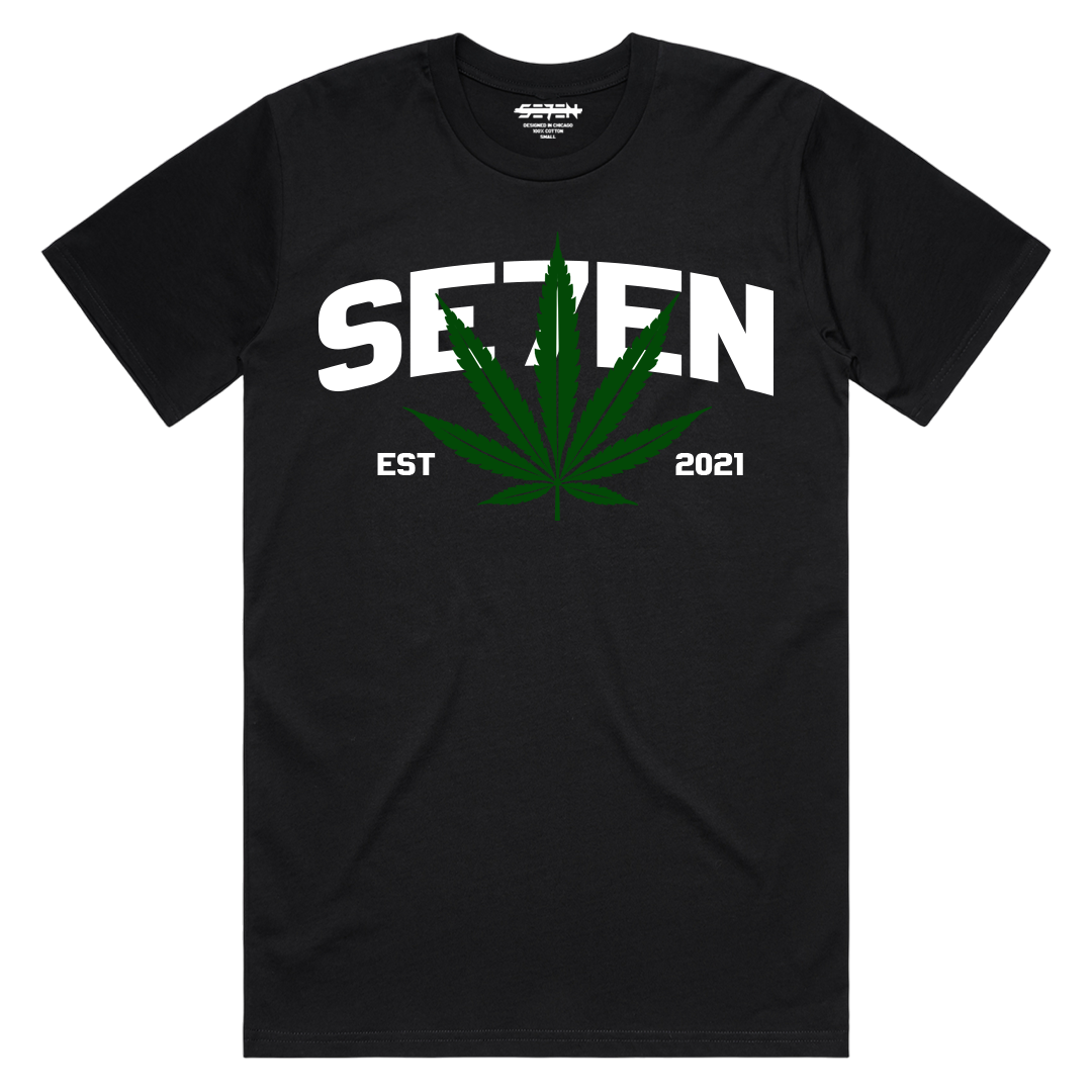 4/20 TEE - BLACK image 0