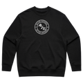 OVERSIZED SEAL CREWNECK - BLACK image 0
